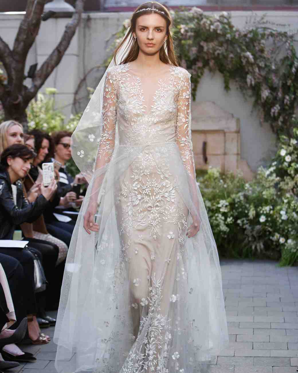 Monique Lhuillier Romantic Wedding Dress